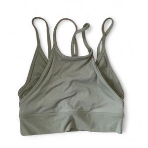 Nike Green Sports Bra Racerback Intimates
